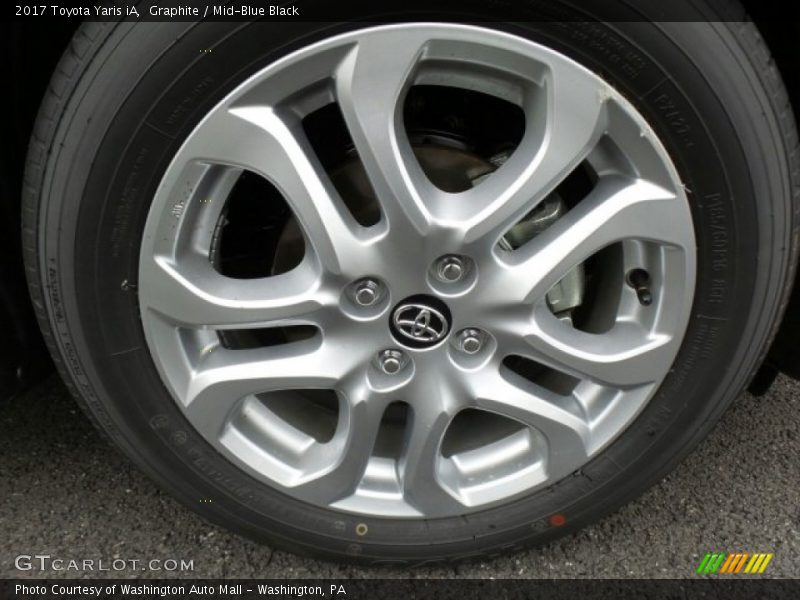 Graphite / Mid-Blue Black 2017 Toyota Yaris iA