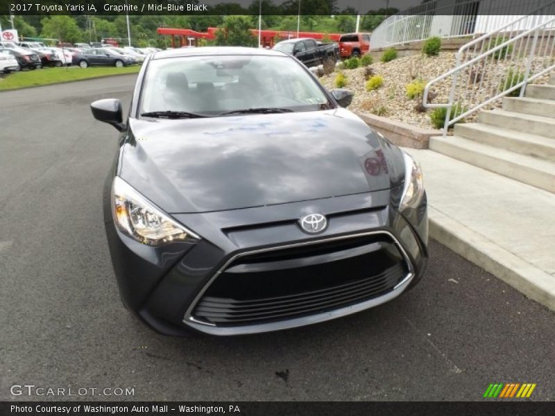 Graphite / Mid-Blue Black 2017 Toyota Yaris iA