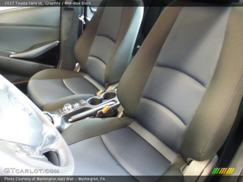 Graphite / Mid-Blue Black 2017 Toyota Yaris iA