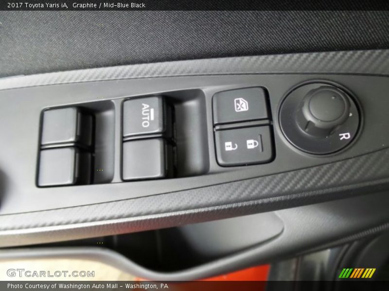 Graphite / Mid-Blue Black 2017 Toyota Yaris iA