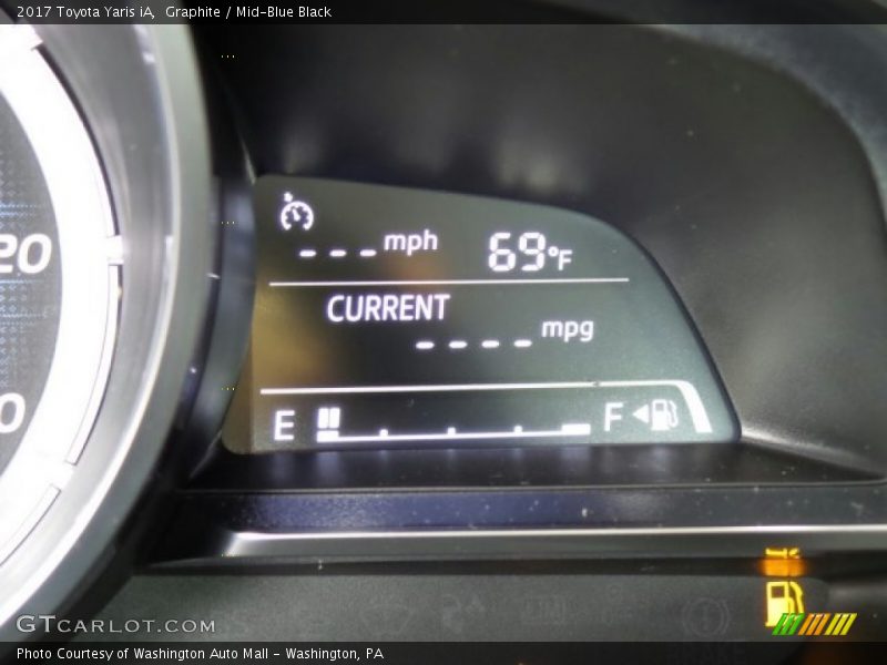 Graphite / Mid-Blue Black 2017 Toyota Yaris iA