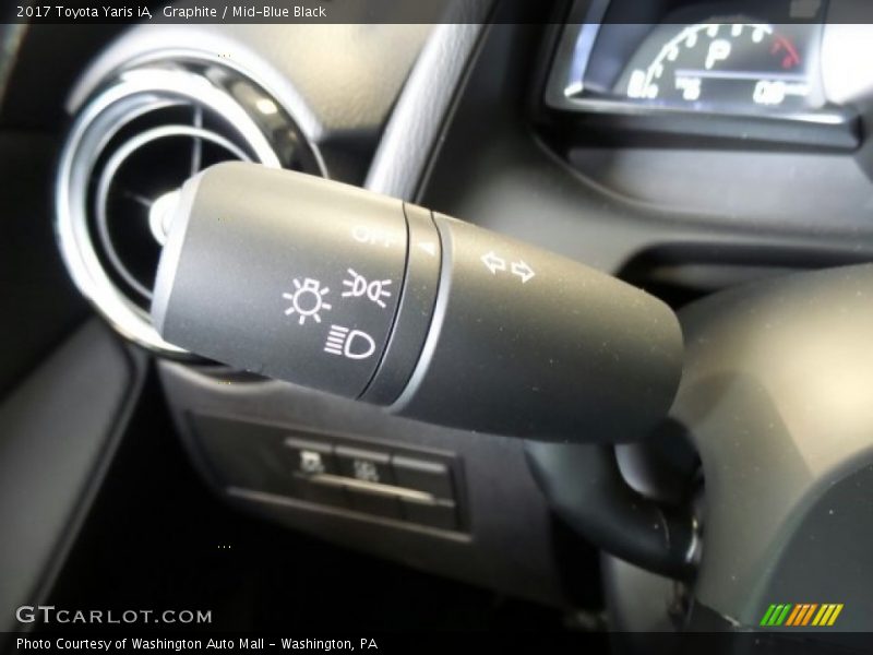 Graphite / Mid-Blue Black 2017 Toyota Yaris iA