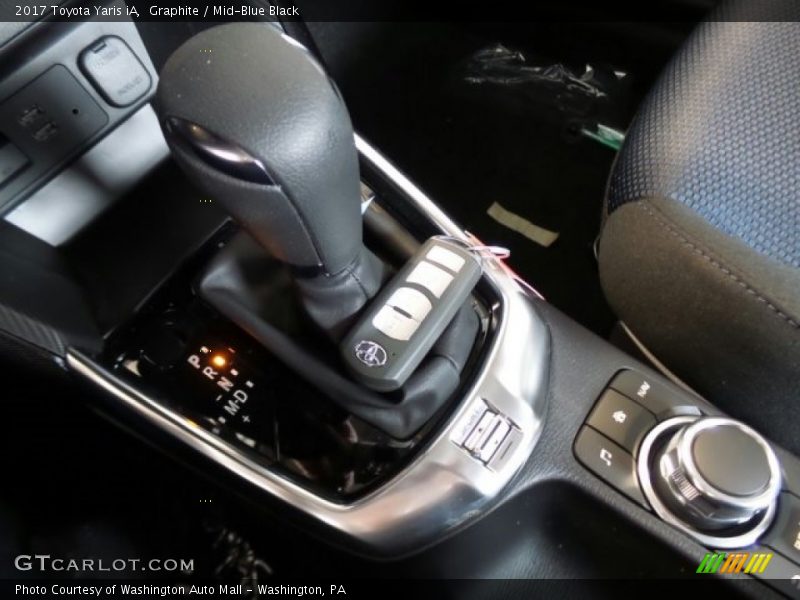 Graphite / Mid-Blue Black 2017 Toyota Yaris iA