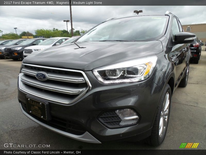 Magnetic / Medium Light Stone 2017 Ford Escape Titanium 4WD