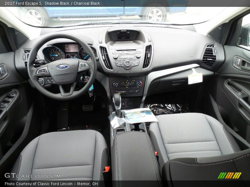 Shadow Black / Charcoal Black 2017 Ford Escape S