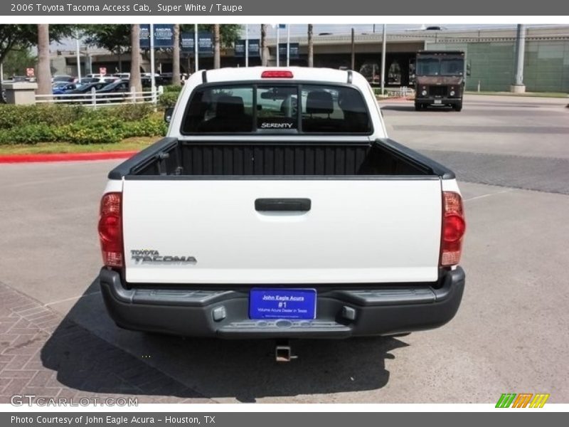 Super White / Taupe 2006 Toyota Tacoma Access Cab