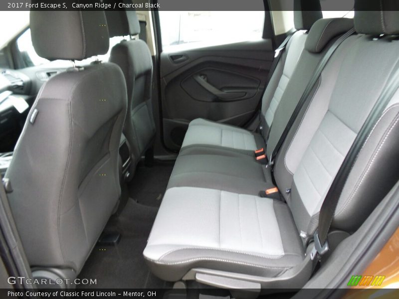 Canyon Ridge / Charcoal Black 2017 Ford Escape S