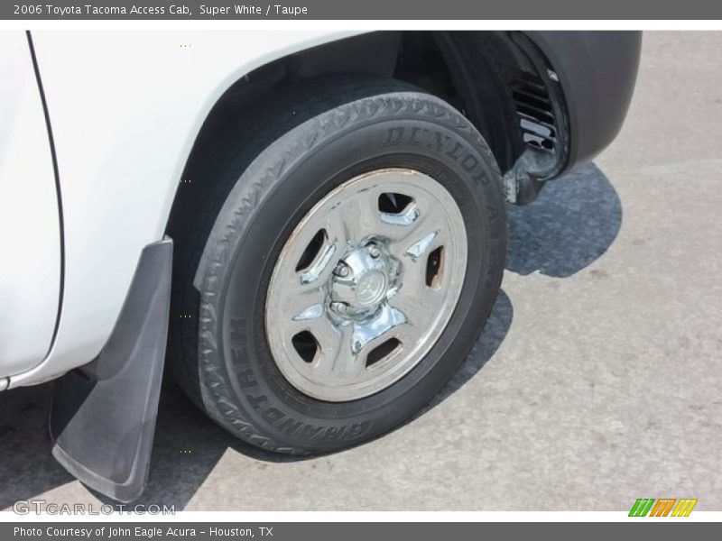 Super White / Taupe 2006 Toyota Tacoma Access Cab
