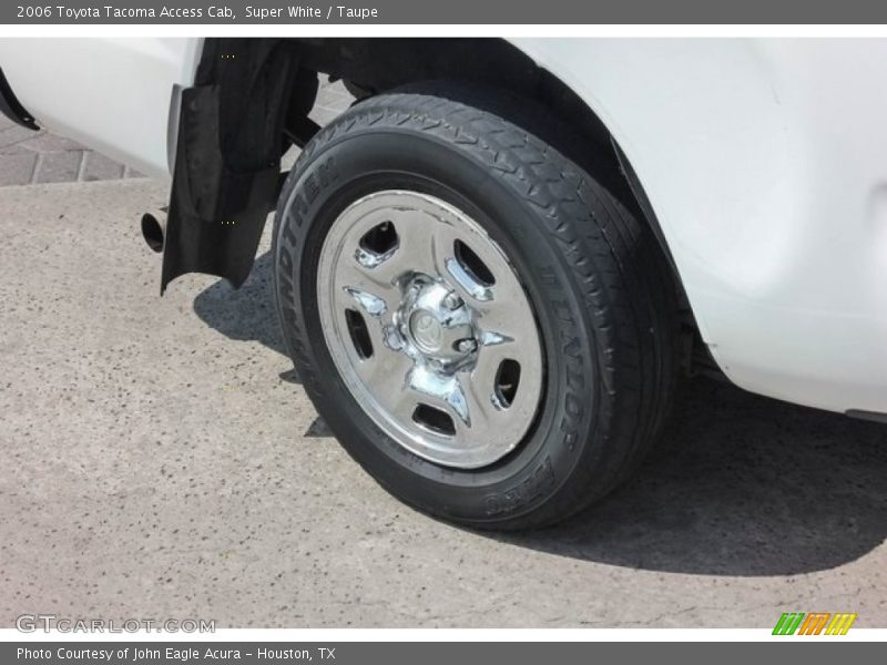 Super White / Taupe 2006 Toyota Tacoma Access Cab