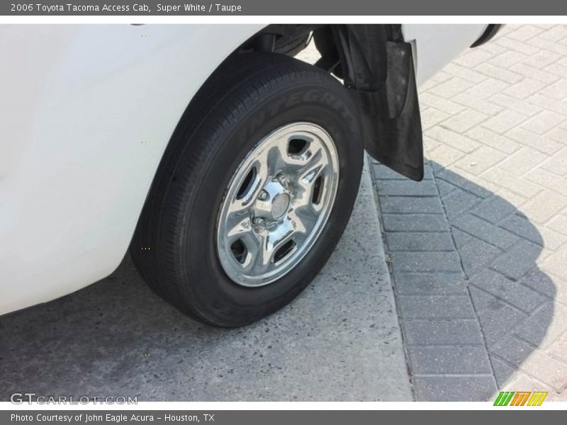 Super White / Taupe 2006 Toyota Tacoma Access Cab