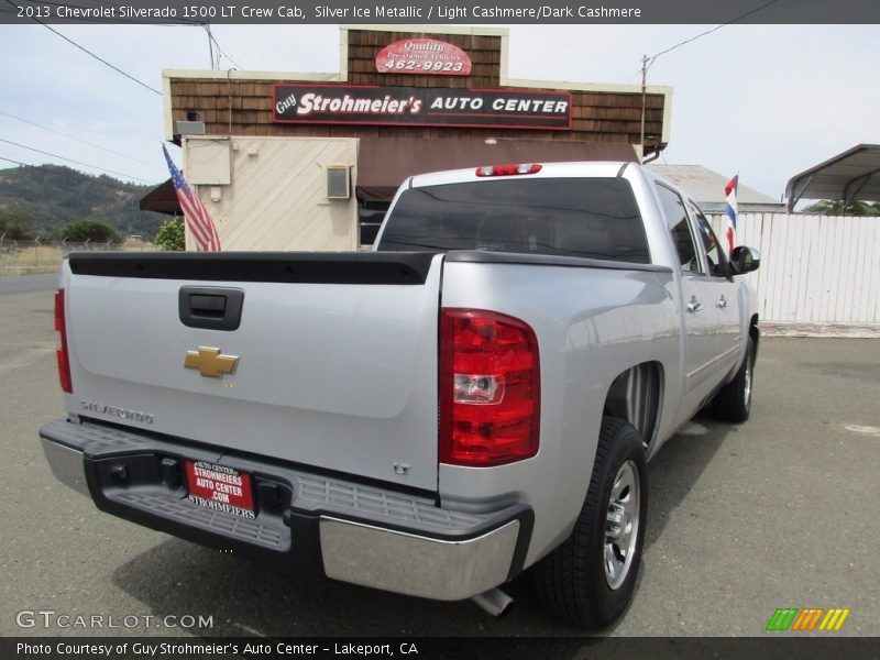 Silver Ice Metallic / Light Cashmere/Dark Cashmere 2013 Chevrolet Silverado 1500 LT Crew Cab