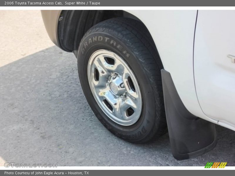 Super White / Taupe 2006 Toyota Tacoma Access Cab