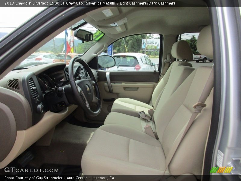 Silver Ice Metallic / Light Cashmere/Dark Cashmere 2013 Chevrolet Silverado 1500 LT Crew Cab
