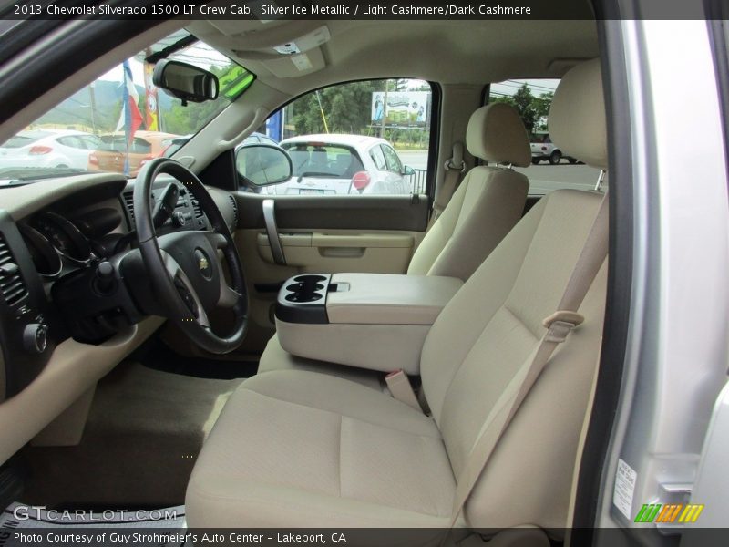Silver Ice Metallic / Light Cashmere/Dark Cashmere 2013 Chevrolet Silverado 1500 LT Crew Cab