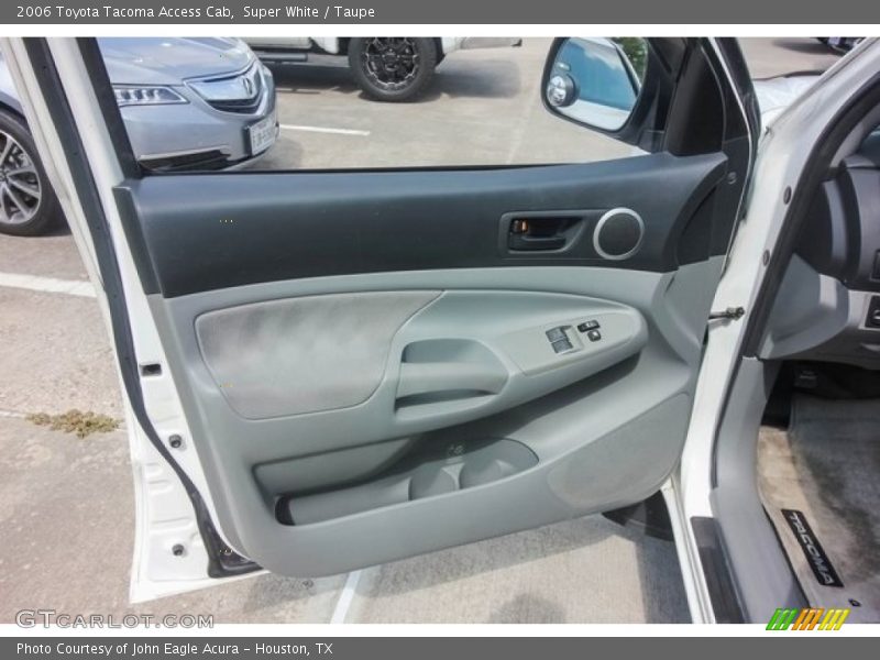 Super White / Taupe 2006 Toyota Tacoma Access Cab