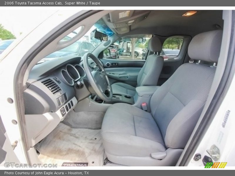 Super White / Taupe 2006 Toyota Tacoma Access Cab