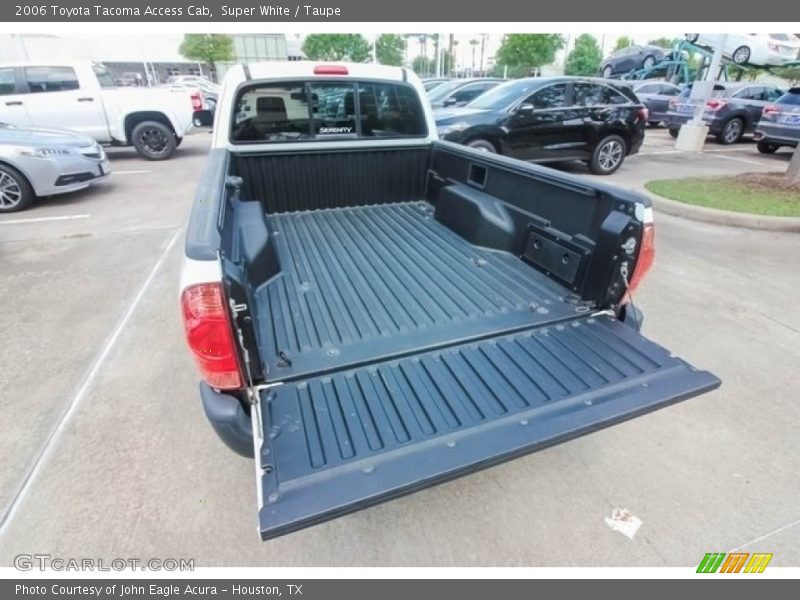 Super White / Taupe 2006 Toyota Tacoma Access Cab