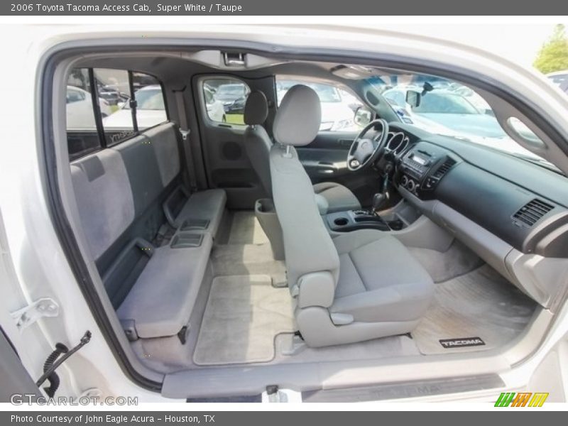 Super White / Taupe 2006 Toyota Tacoma Access Cab