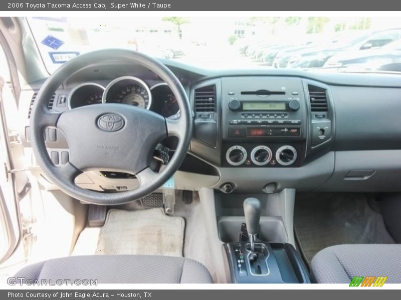 Super White / Taupe 2006 Toyota Tacoma Access Cab