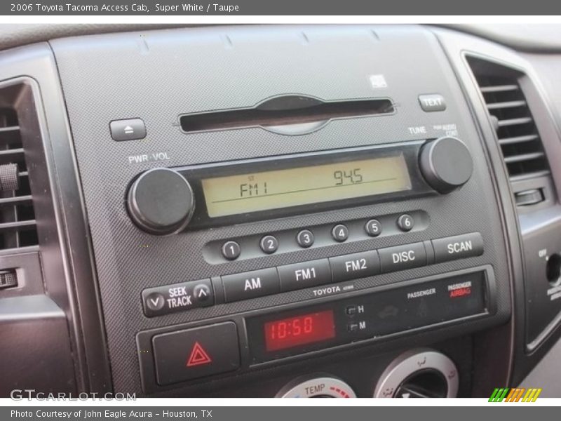 Super White / Taupe 2006 Toyota Tacoma Access Cab