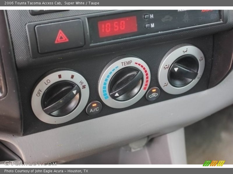 Super White / Taupe 2006 Toyota Tacoma Access Cab