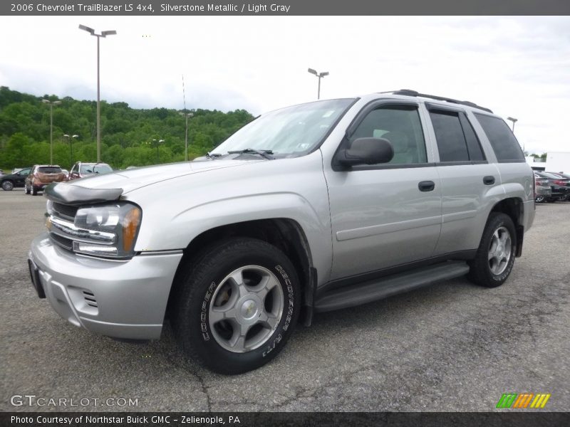 Silverstone Metallic / Light Gray 2006 Chevrolet TrailBlazer LS 4x4