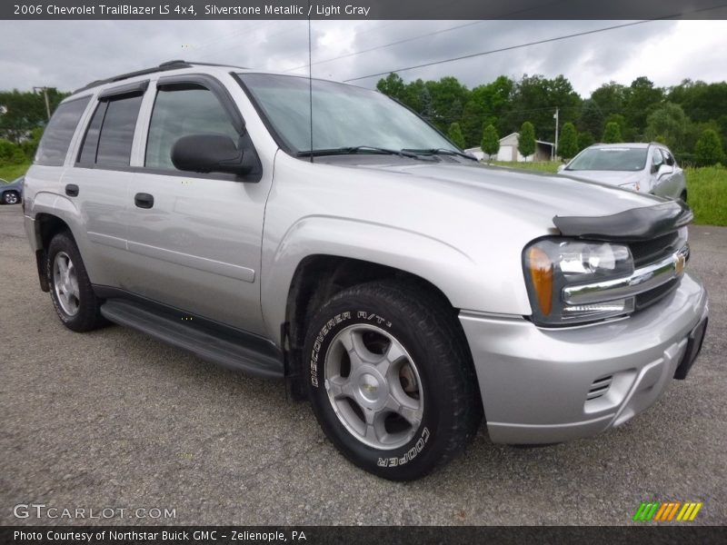 Silverstone Metallic / Light Gray 2006 Chevrolet TrailBlazer LS 4x4