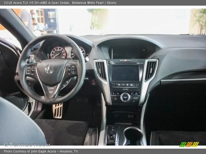 Dashboard of 2018 TLX V6 SH-AWD A-Spec Sedan