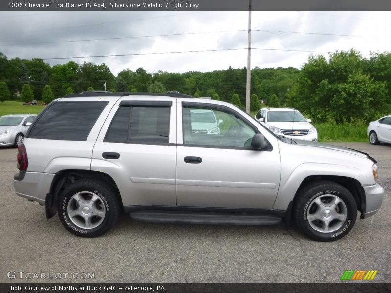 Silverstone Metallic / Light Gray 2006 Chevrolet TrailBlazer LS 4x4