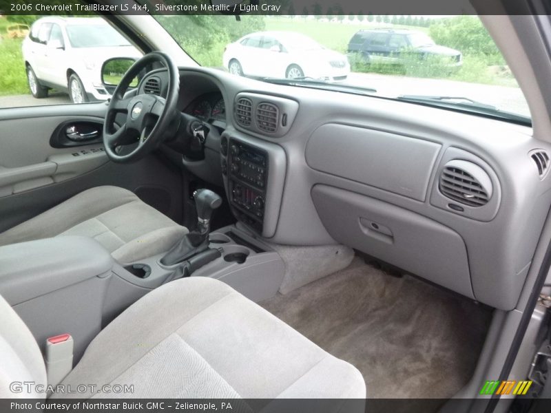 Silverstone Metallic / Light Gray 2006 Chevrolet TrailBlazer LS 4x4