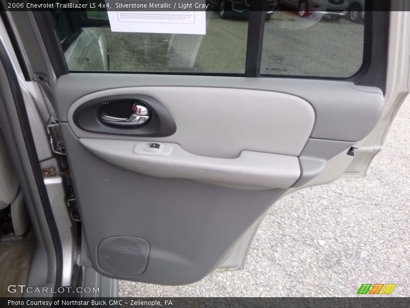 Silverstone Metallic / Light Gray 2006 Chevrolet TrailBlazer LS 4x4