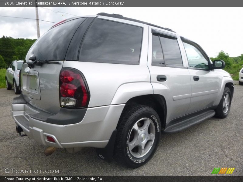 Silverstone Metallic / Light Gray 2006 Chevrolet TrailBlazer LS 4x4