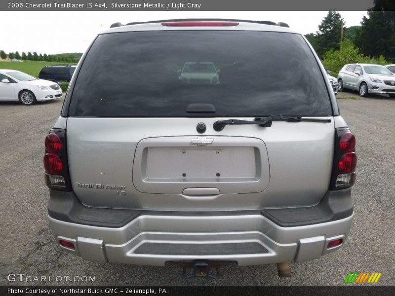 Silverstone Metallic / Light Gray 2006 Chevrolet TrailBlazer LS 4x4