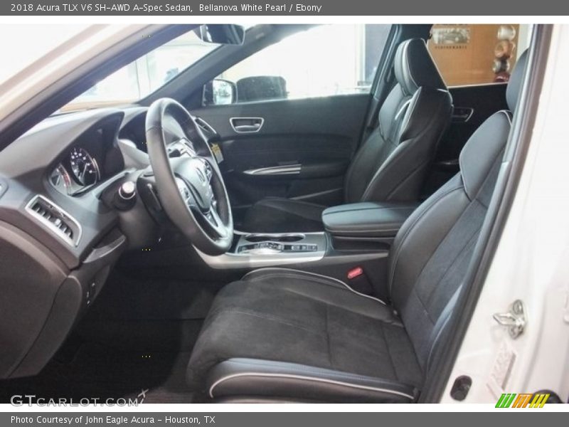  2018 TLX V6 SH-AWD A-Spec Sedan Ebony Interior
