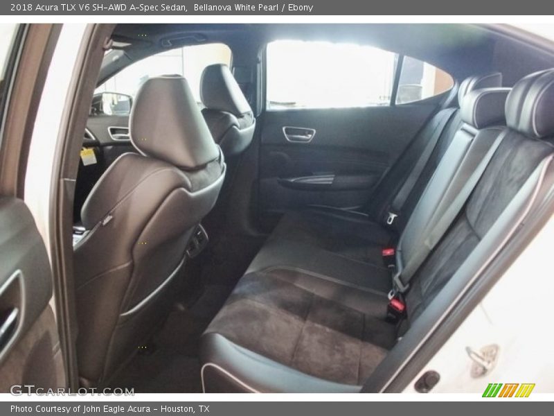 Rear Seat of 2018 TLX V6 SH-AWD A-Spec Sedan
