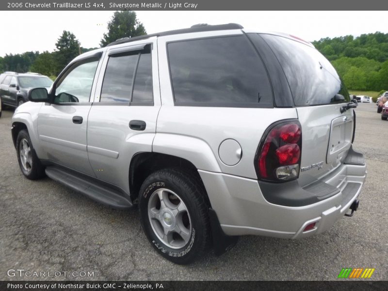 Silverstone Metallic / Light Gray 2006 Chevrolet TrailBlazer LS 4x4