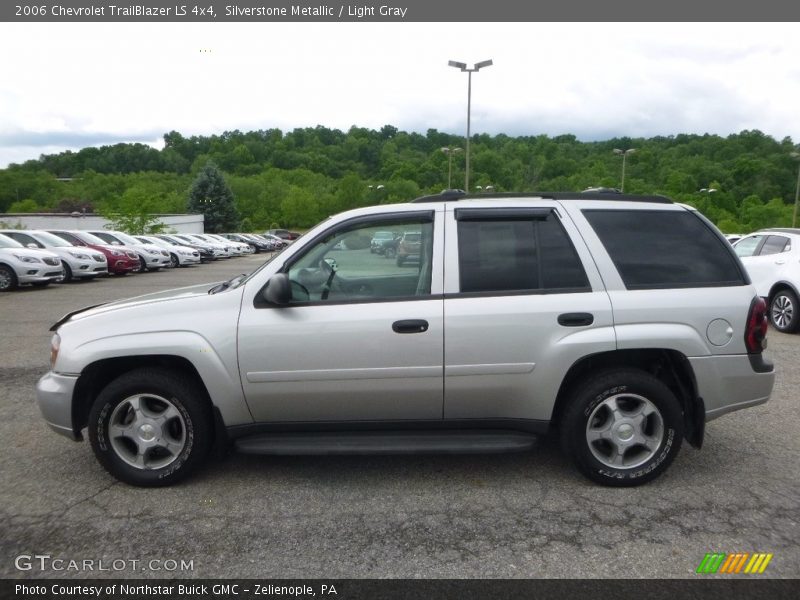 Silverstone Metallic / Light Gray 2006 Chevrolet TrailBlazer LS 4x4