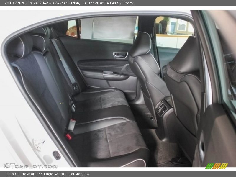 Rear Seat of 2018 TLX V6 SH-AWD A-Spec Sedan