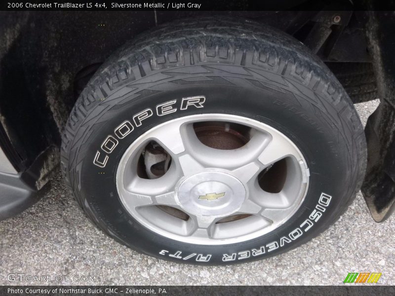Silverstone Metallic / Light Gray 2006 Chevrolet TrailBlazer LS 4x4