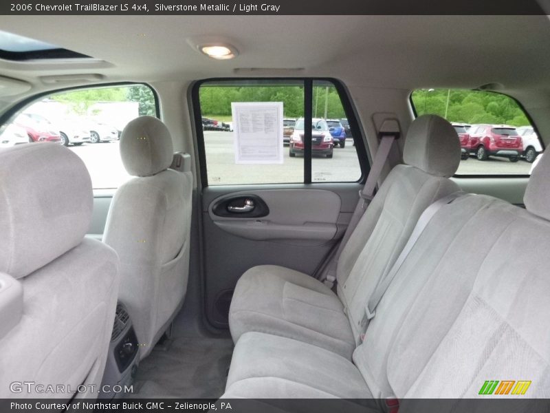 Silverstone Metallic / Light Gray 2006 Chevrolet TrailBlazer LS 4x4