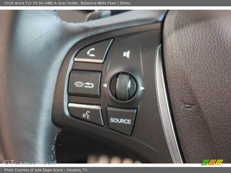 Controls of 2018 TLX V6 SH-AWD A-Spec Sedan