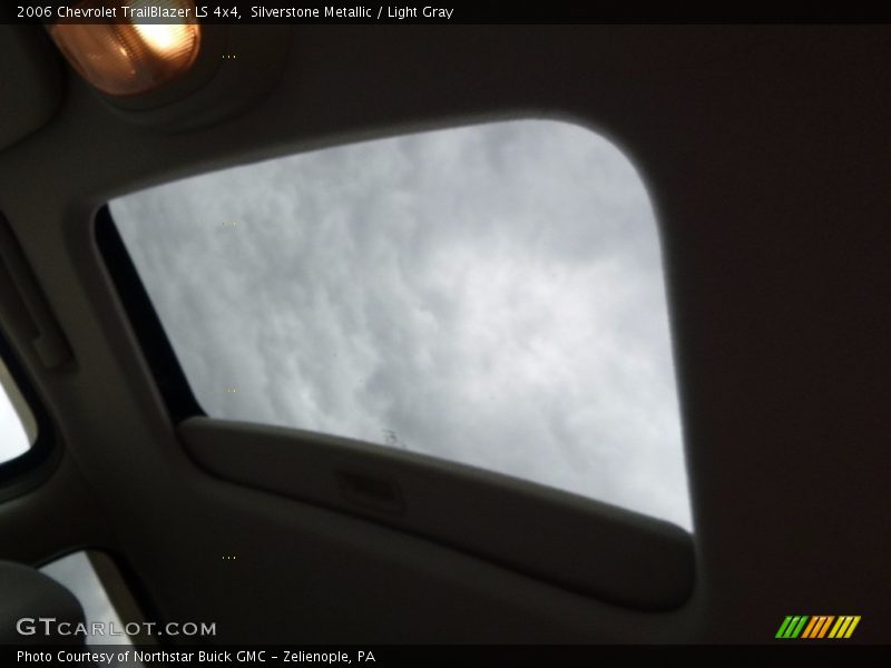 Silverstone Metallic / Light Gray 2006 Chevrolet TrailBlazer LS 4x4