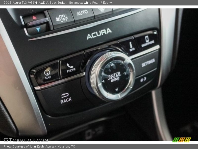 Controls of 2018 TLX V6 SH-AWD A-Spec Sedan