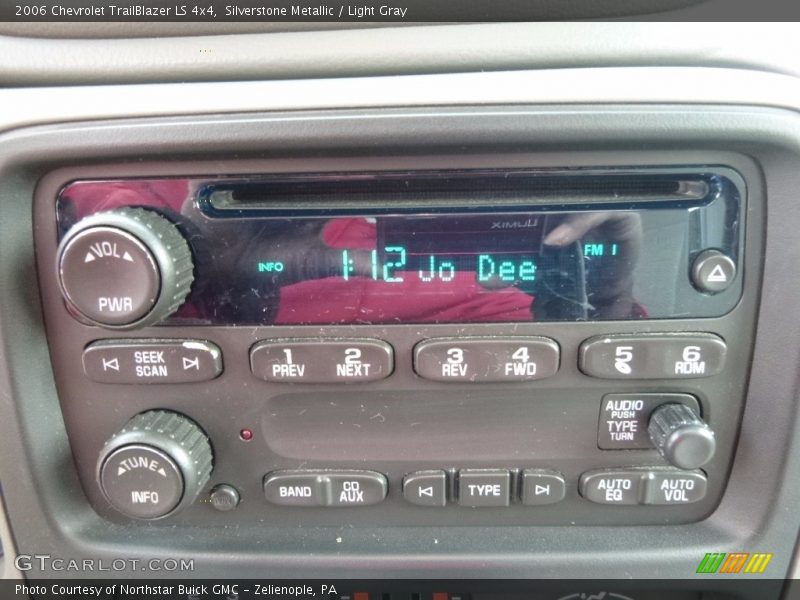 Silverstone Metallic / Light Gray 2006 Chevrolet TrailBlazer LS 4x4