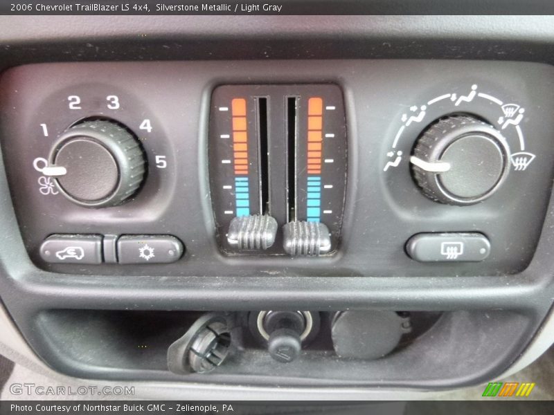 Silverstone Metallic / Light Gray 2006 Chevrolet TrailBlazer LS 4x4