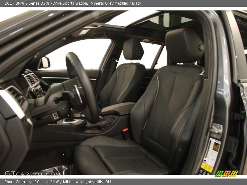 Front Seat of 2017 3 Series 330i xDrive Sports Wagon