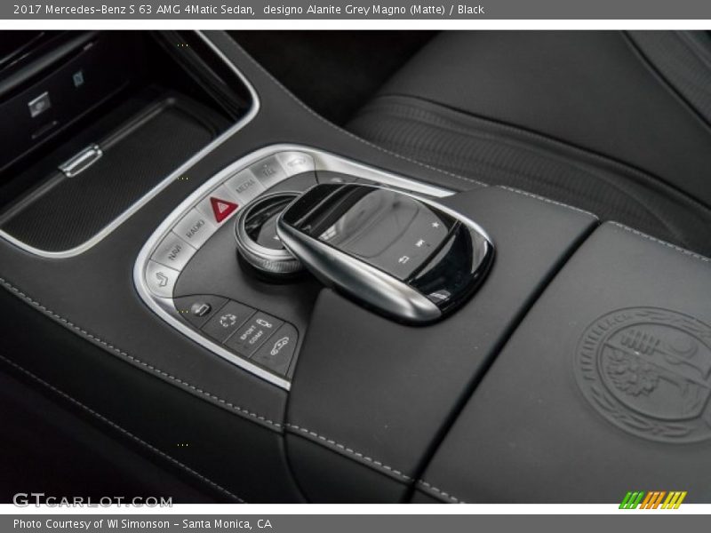 Controls of 2017 S 63 AMG 4Matic Sedan