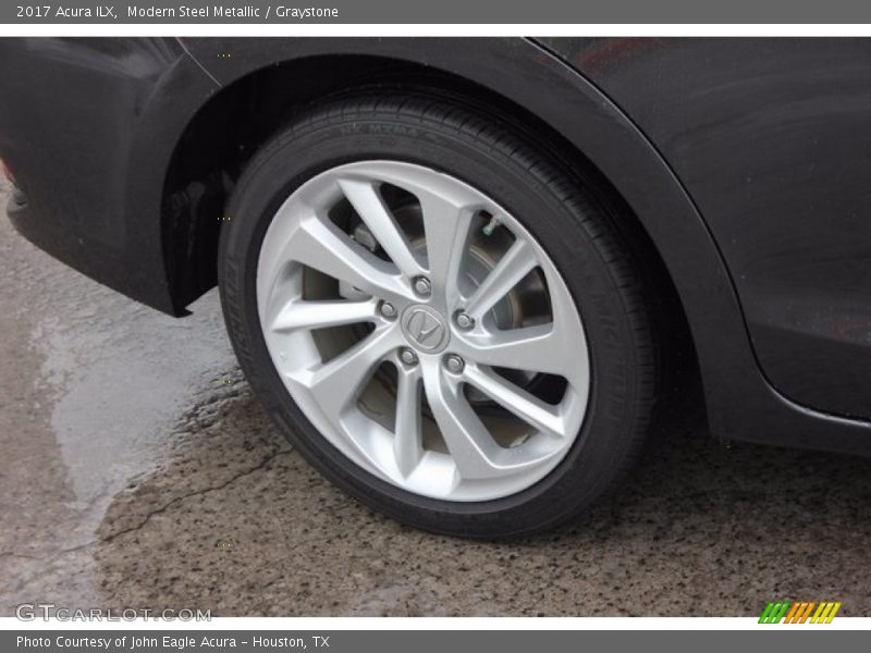 Modern Steel Metallic / Graystone 2017 Acura ILX
