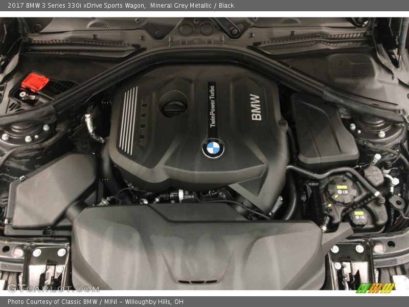  2017 3 Series 330i xDrive Sports Wagon Engine - 2.0 Liter DI TwinPower Turbocharged DOHC 16-Valve VVT 4 Cylinder