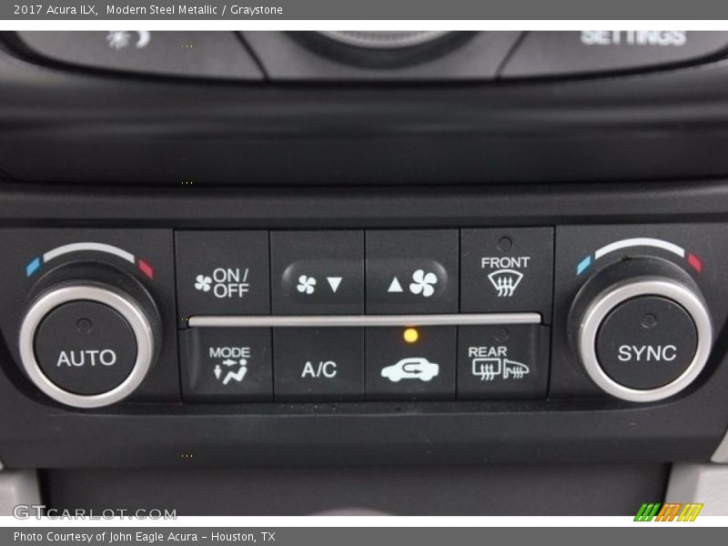 Modern Steel Metallic / Graystone 2017 Acura ILX